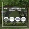 Portable Folding Camping Tent Lightweight Outdoor Shelter Waterproof Sunproof Pop Up Tent for Hiking Backpacking Beach Garden Yard Travel Easy Setup T