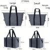 Large Cooling Bag, 5.28gal Foldable Shopping Bag