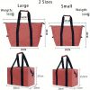 Heavy-Duty Cooling Tote Bag – 5.28 Gallon Capacity for Beach, Camping & Grocery Hauling